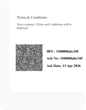 Receive compliant IRN to include in your e-invoices | Zoho Billing