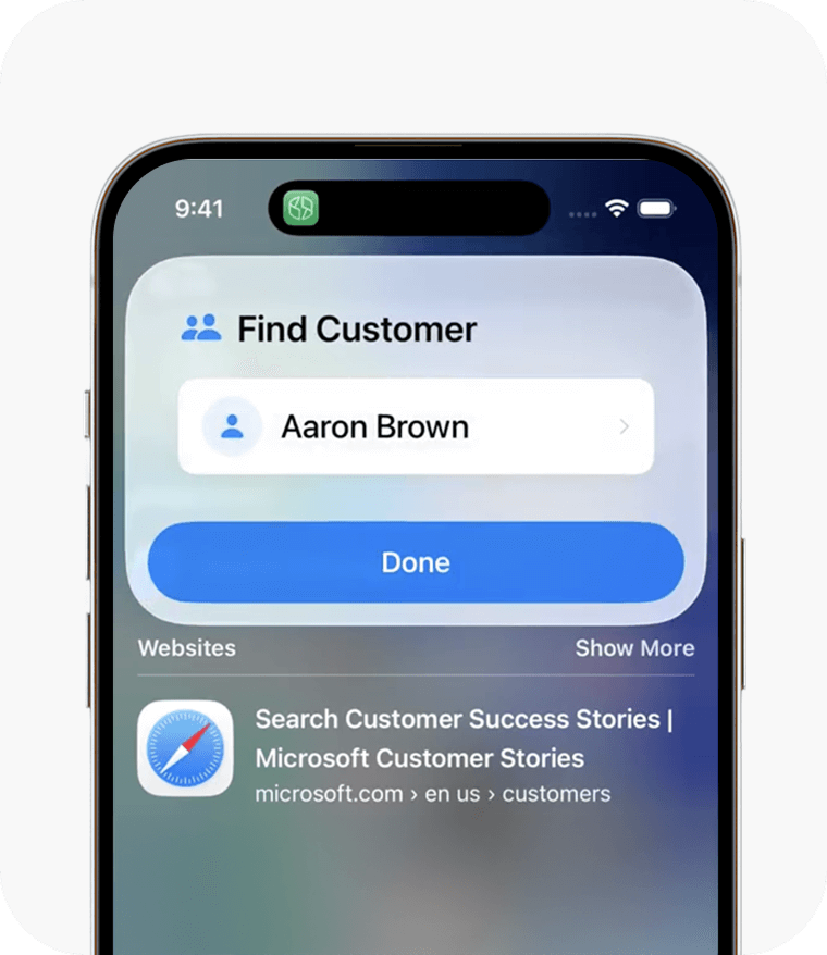 Preview of spotlight snippets