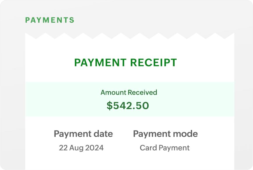 Receive payment through your customer preferred payment mode | Zoho Billing