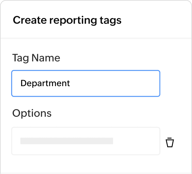 Divisional reports with reporting