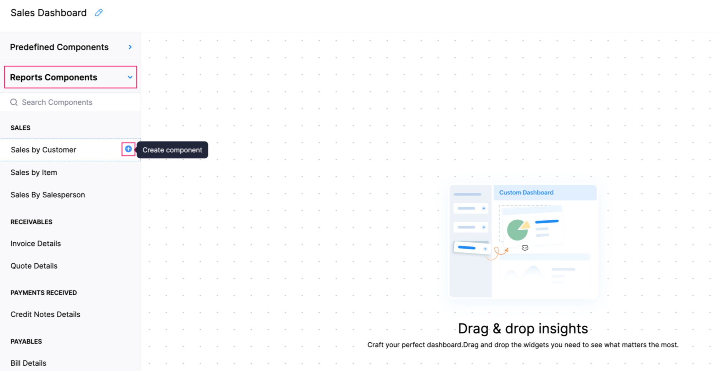 Componente de Informe