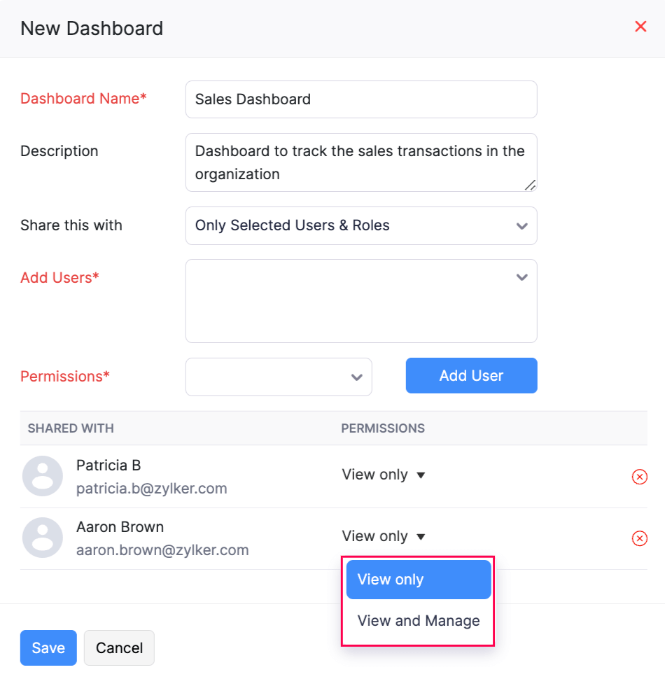 Usuarios Seleccionados