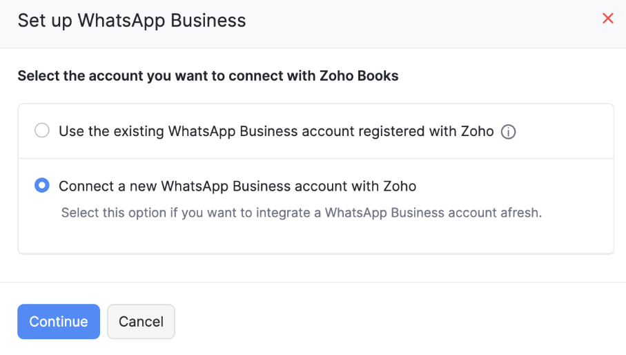 Set up WhatsApp Business