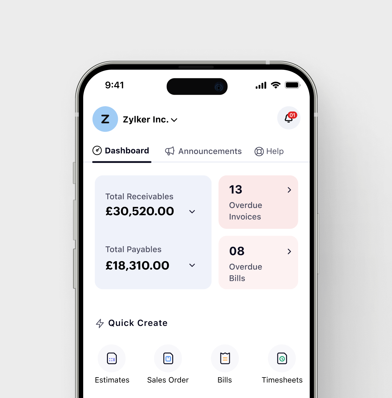 Consumer-friendly UI
