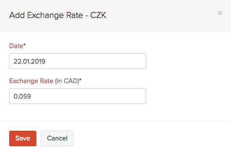 Add Exchange Rate Feeds