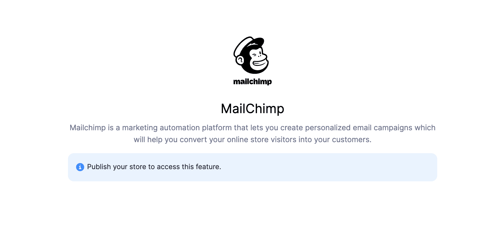 Publish Mailchimp