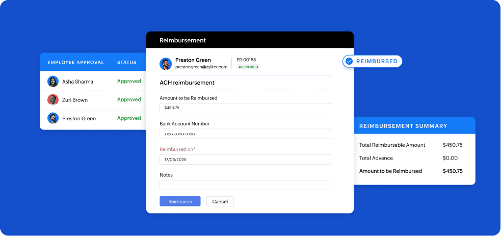 Process reimbursements faster and easier