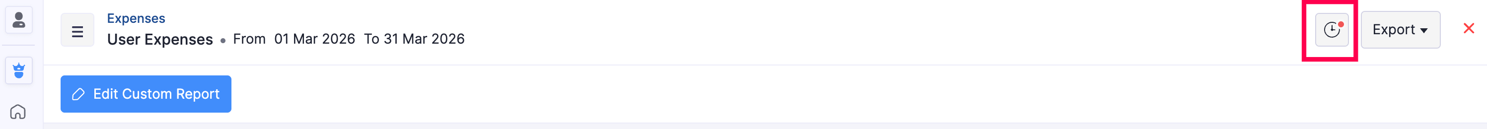 Schedule Custom Report