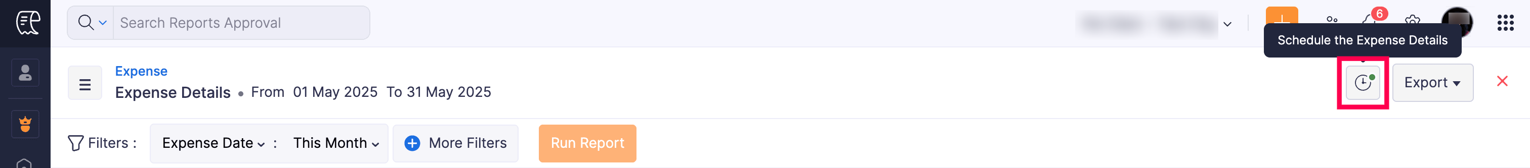 Schedule Analytic Report