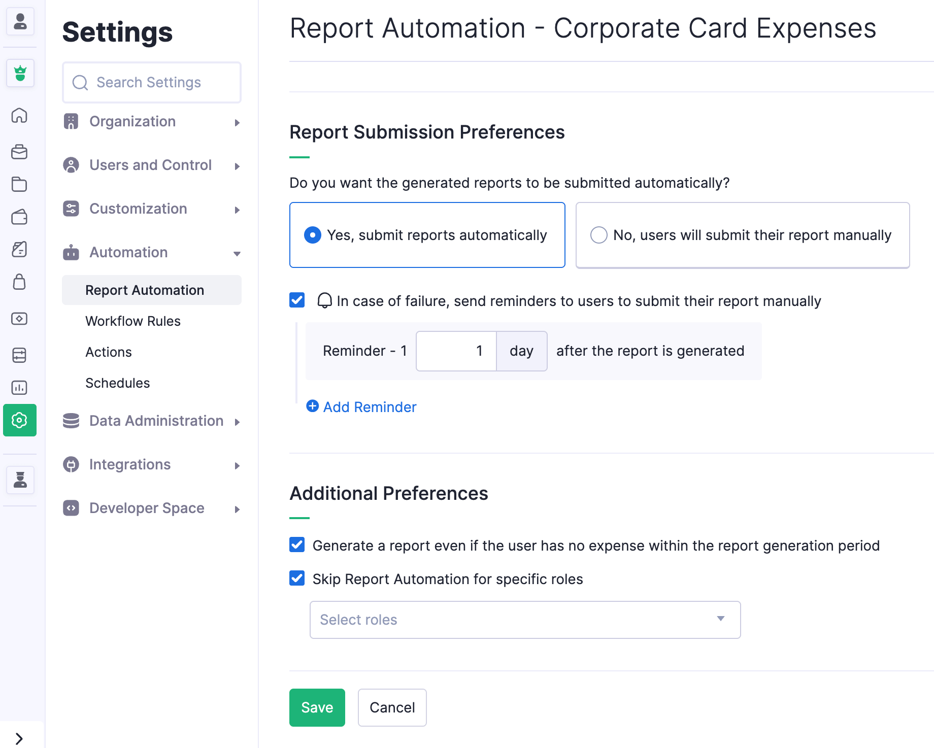 Submission Preferences