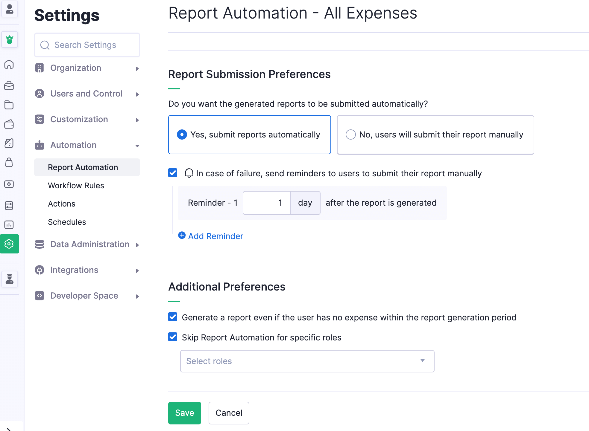 Submission Preferences