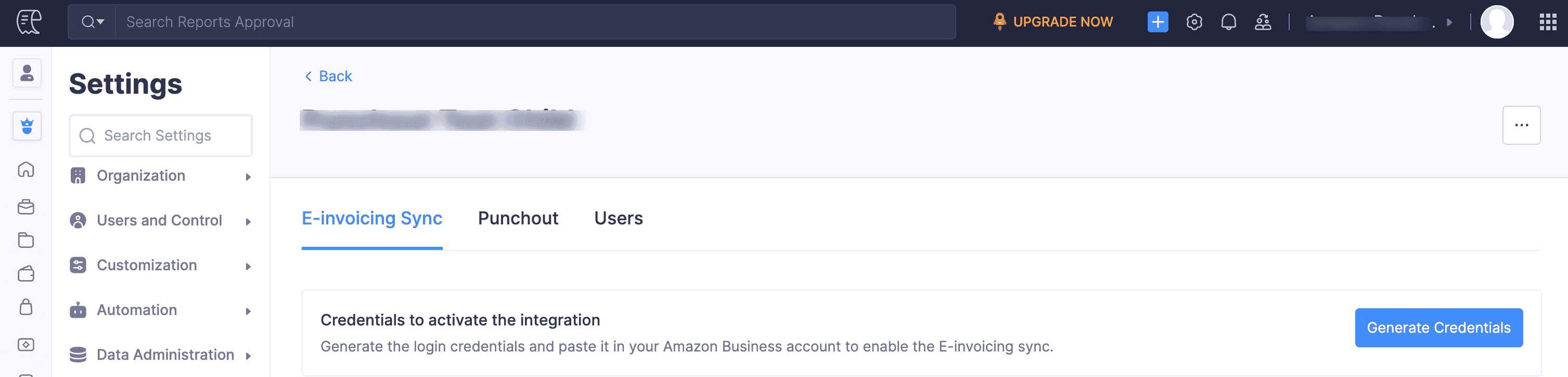 Generate Credentials