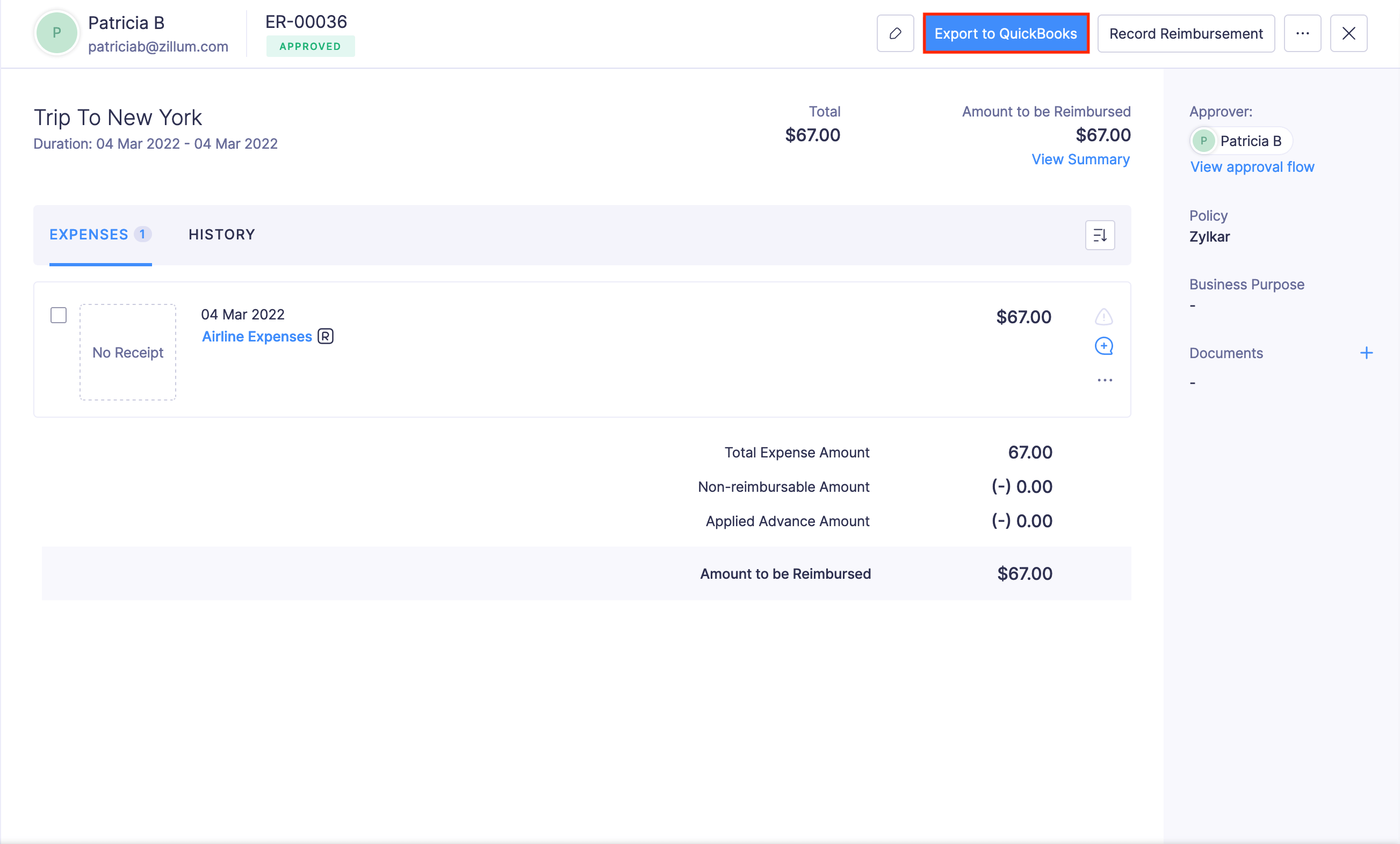 Export Your Reports to QuickBooks Desktop