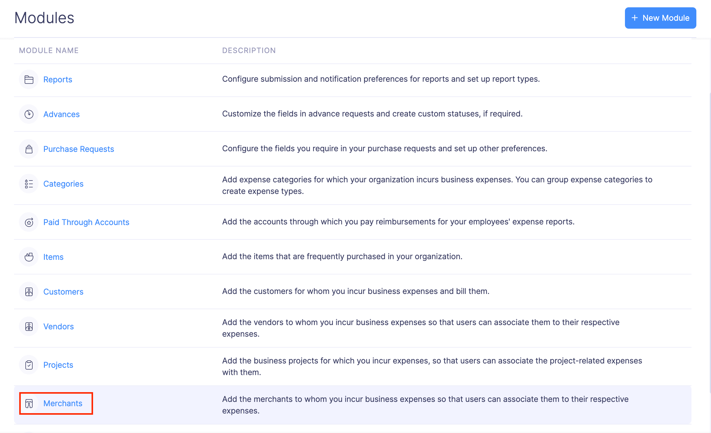 Map Merchants and Vendors
