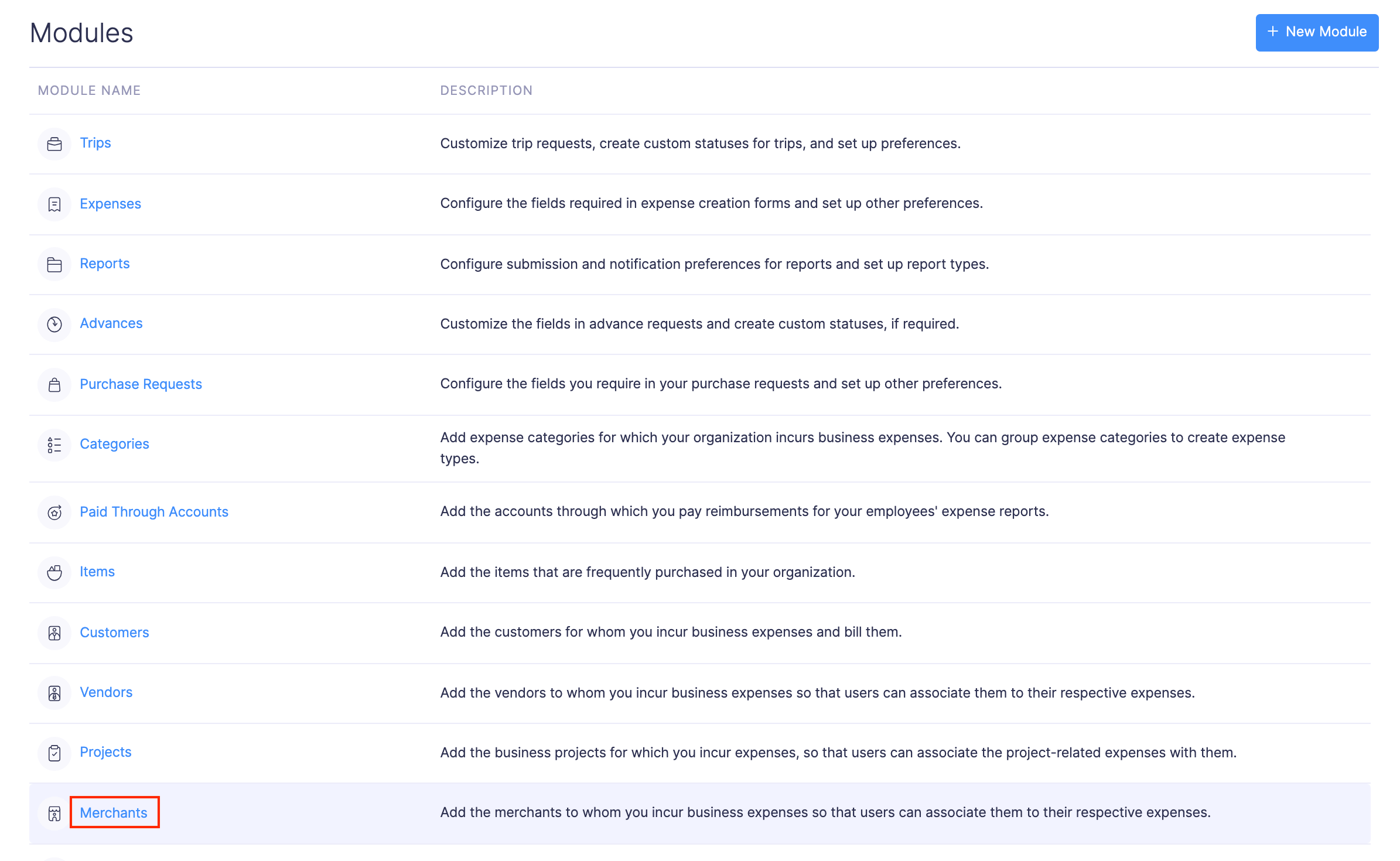 Map Merchants and Vendors