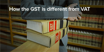How the GST is difference from VAT