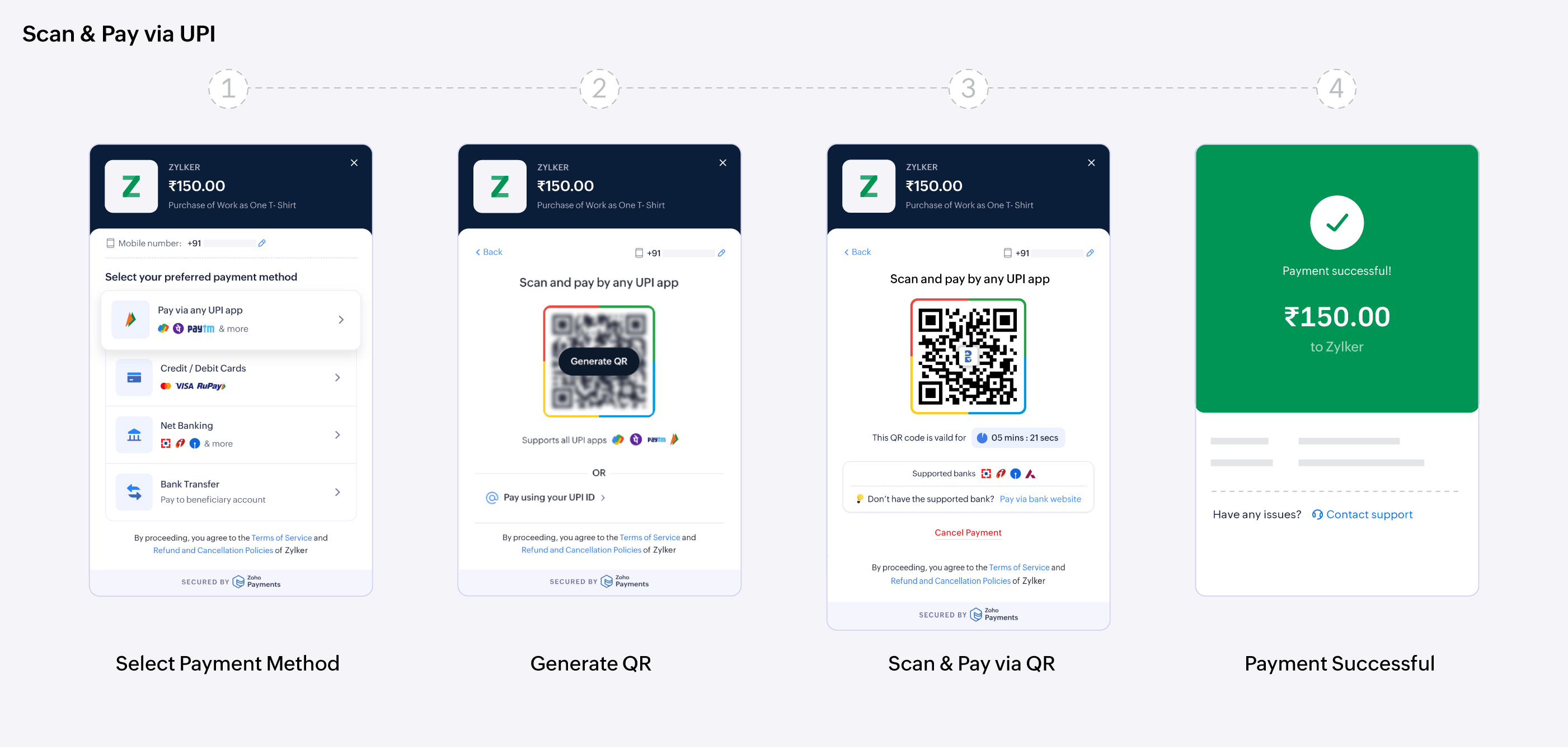 Scan and Pay via QR