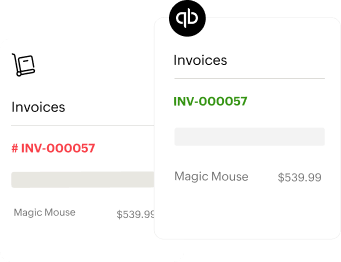 Invoice mapping - QuickBooks Online | Zoho Inventory