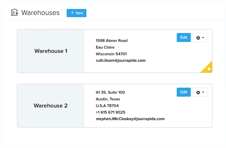 Warehouse Management using Simple Order Management System