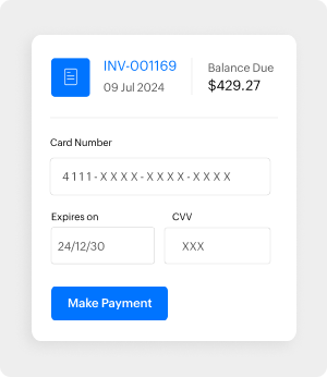 Your customers can pay you through cards, e-wallets, UPI etc
