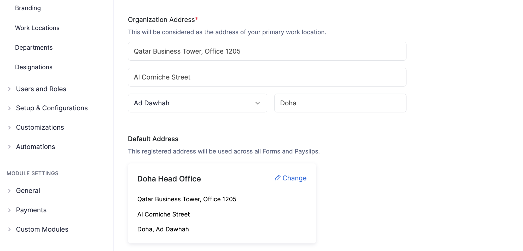 Organisation Profile