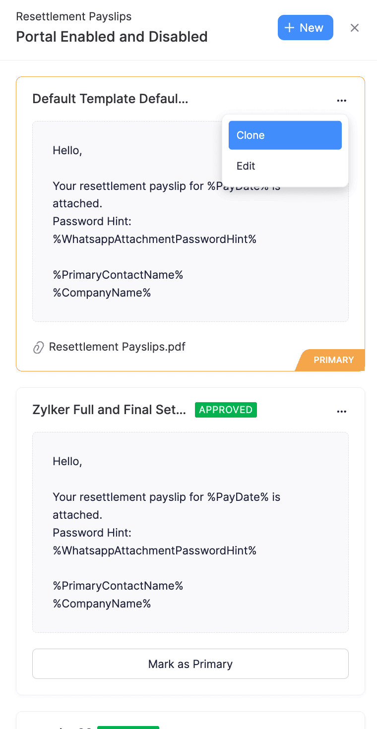 Zoho Payroll