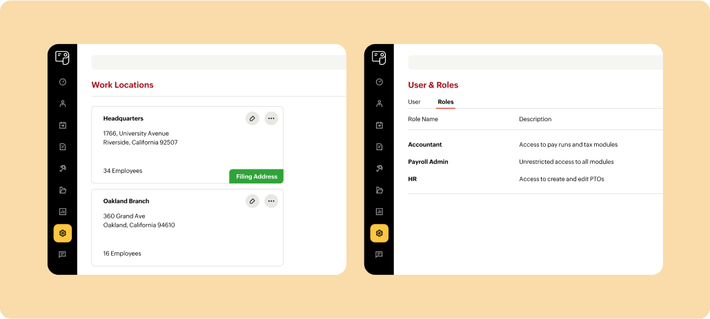 Payroll software USA-features