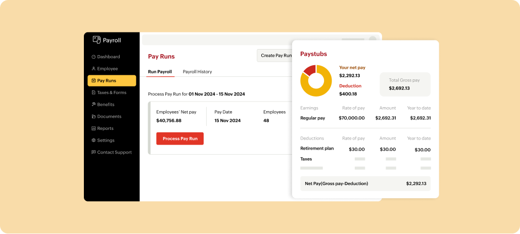 Payroll processing software USA
