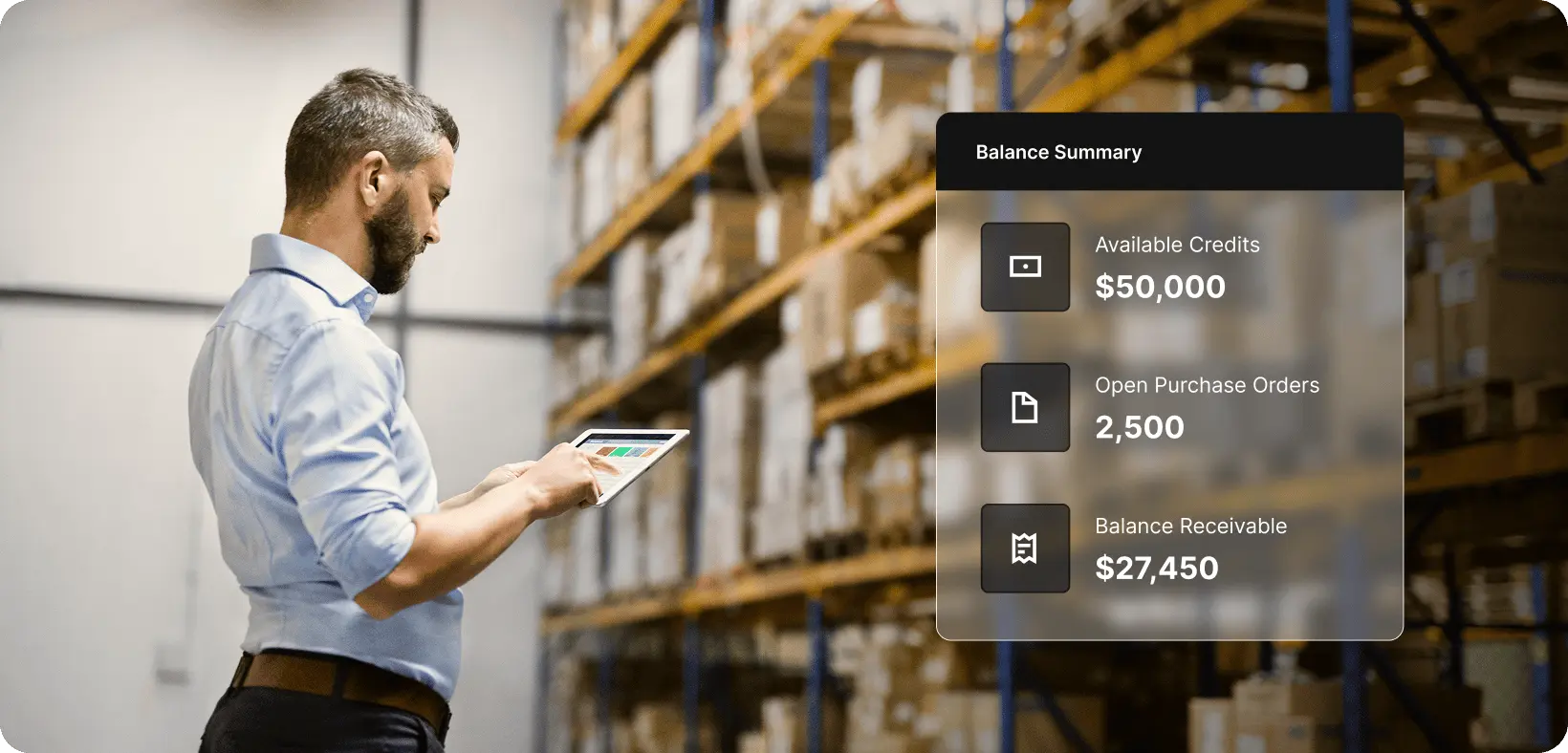 Custom vendor portal