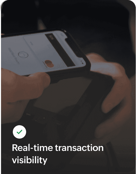 Real-time transaction visibility