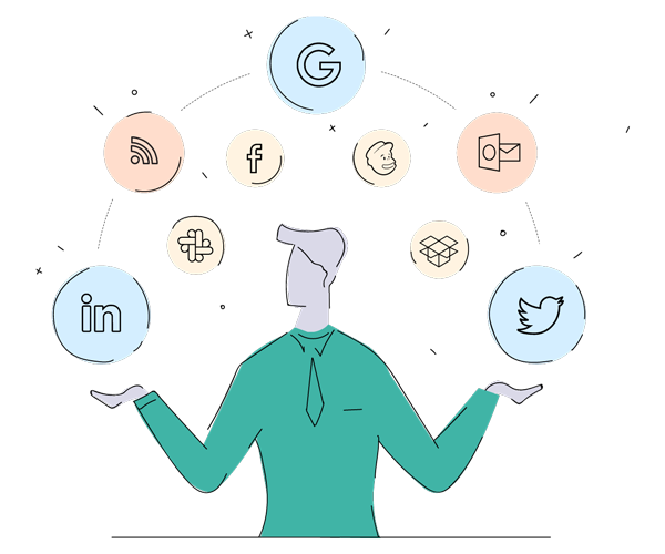 Intégrez Zoho à une multitude d'applications que vous utilisez tous les jours ou faites évoluer votre entreprise en choisissant parmi les nombreuses applications et services qui renforceront votre activité