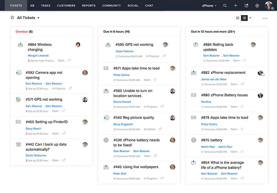 Servicio al cliente de CXM