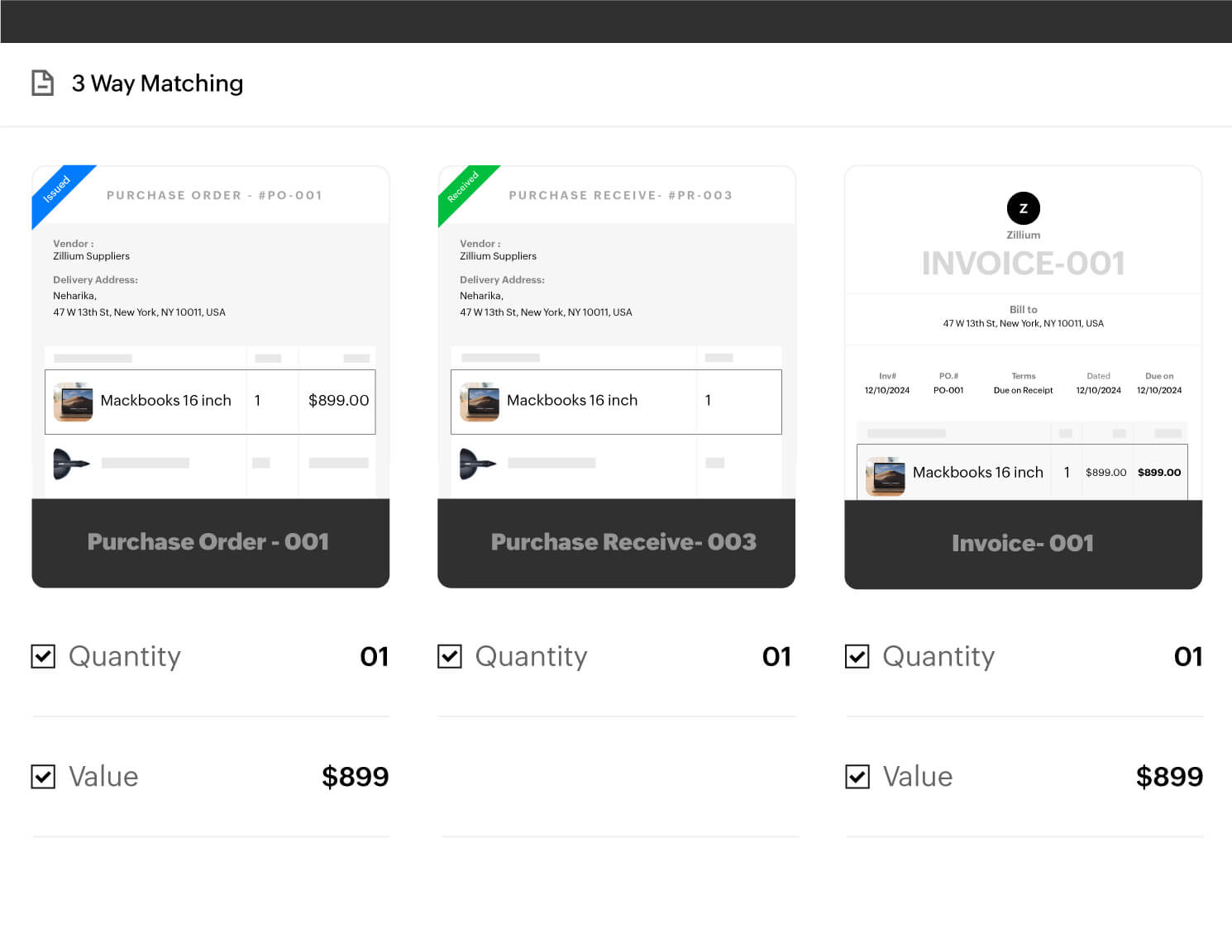 invoice reconciliation illustration