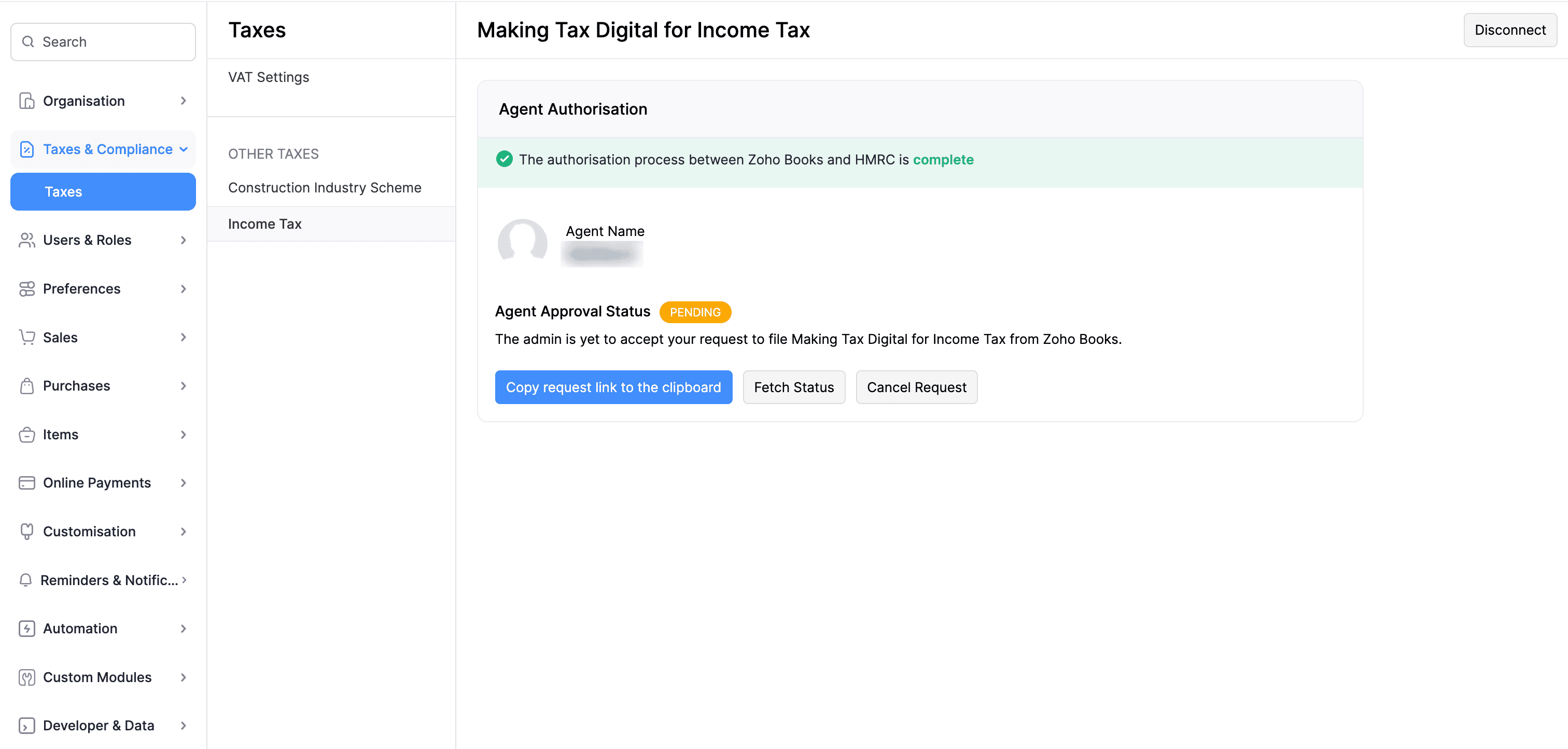 Agent's Business Name